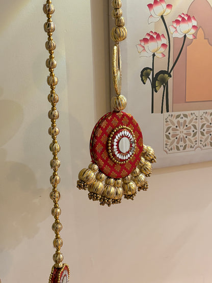 Decorthecorner x Decorchidiya – Full Mandir Decor Set (24 pcs, Mandir not included)