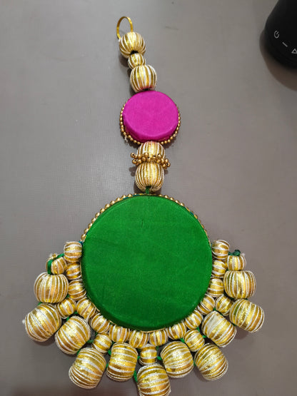 Gulshan - Jadau various  color pair -  Mini wall hanging set