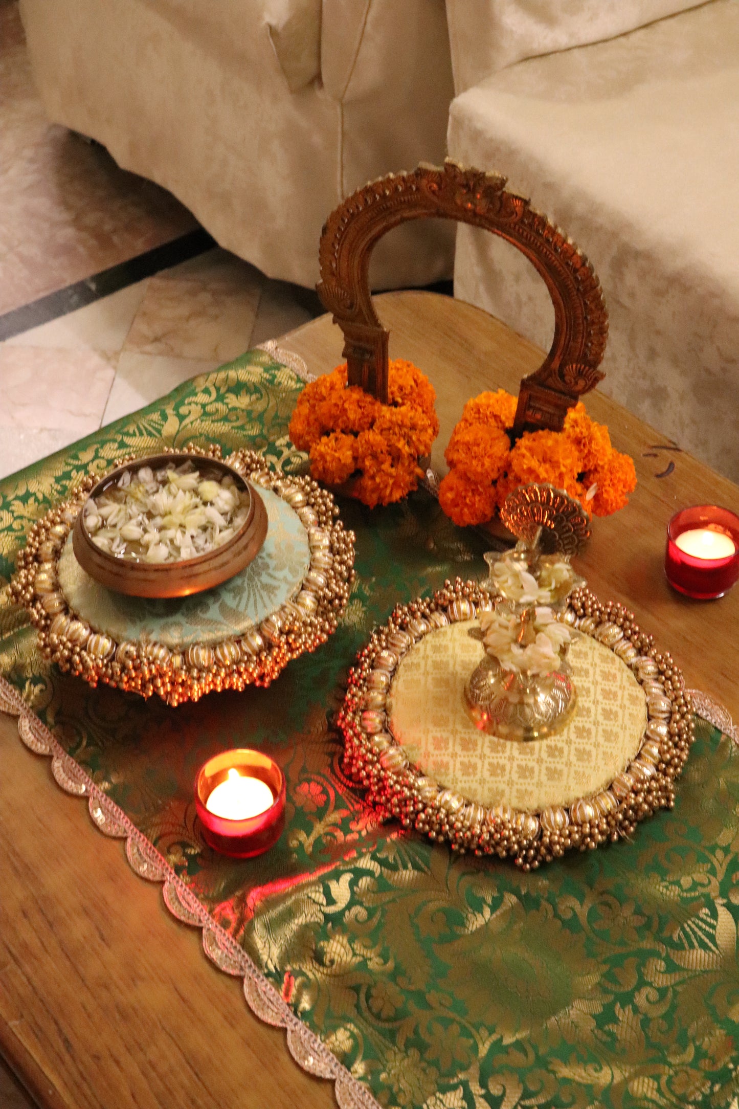 Mangalam Coffee Table Styling Set
