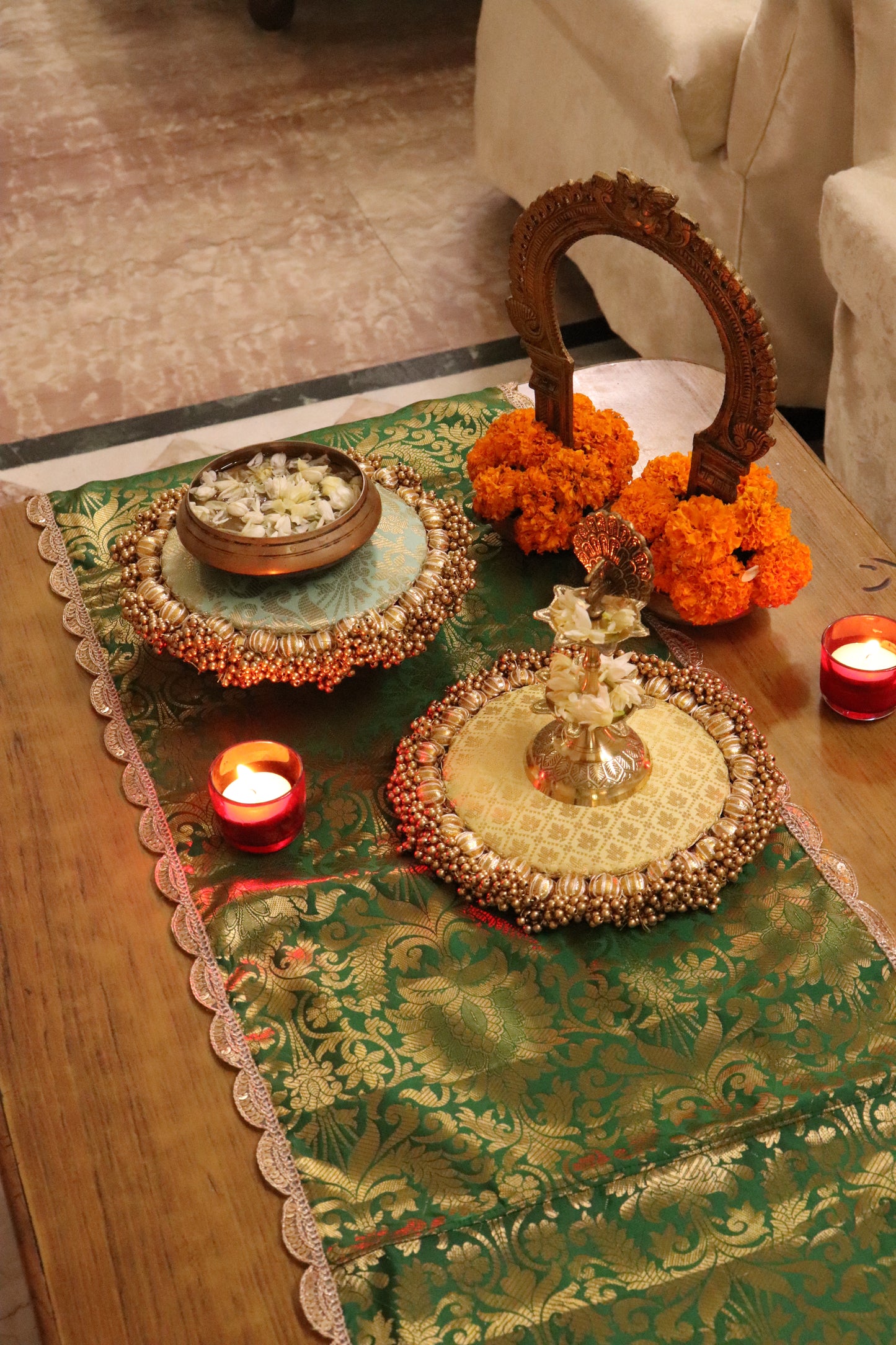 Mangalam Coffee Table Styling Set