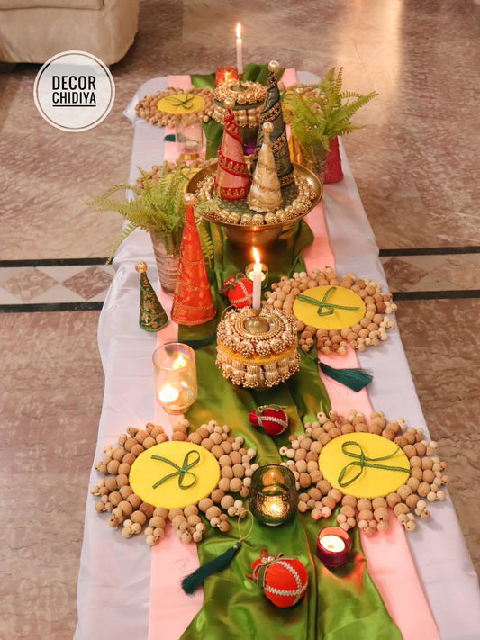 Tutti Frutti Festive Tablescape Decor | Handcrafted Celebration Table Styling