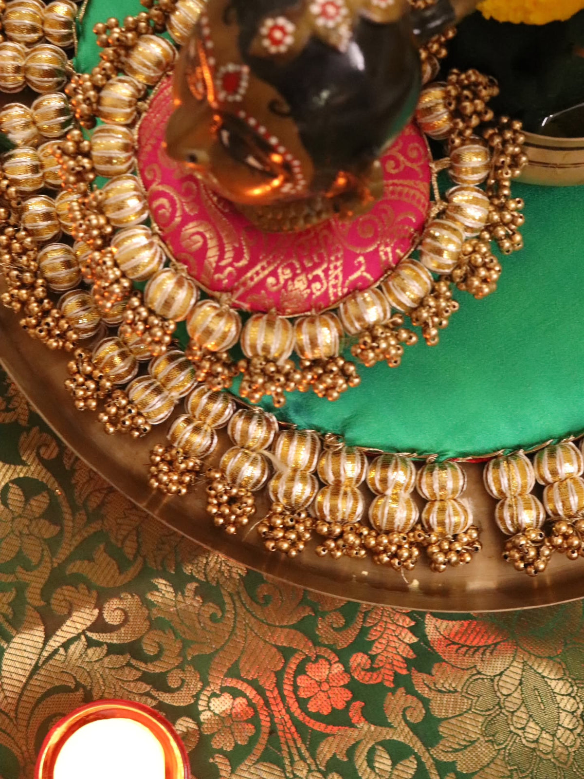 Gauri Mukh Decor | Traditional Pooja & Temple Décor