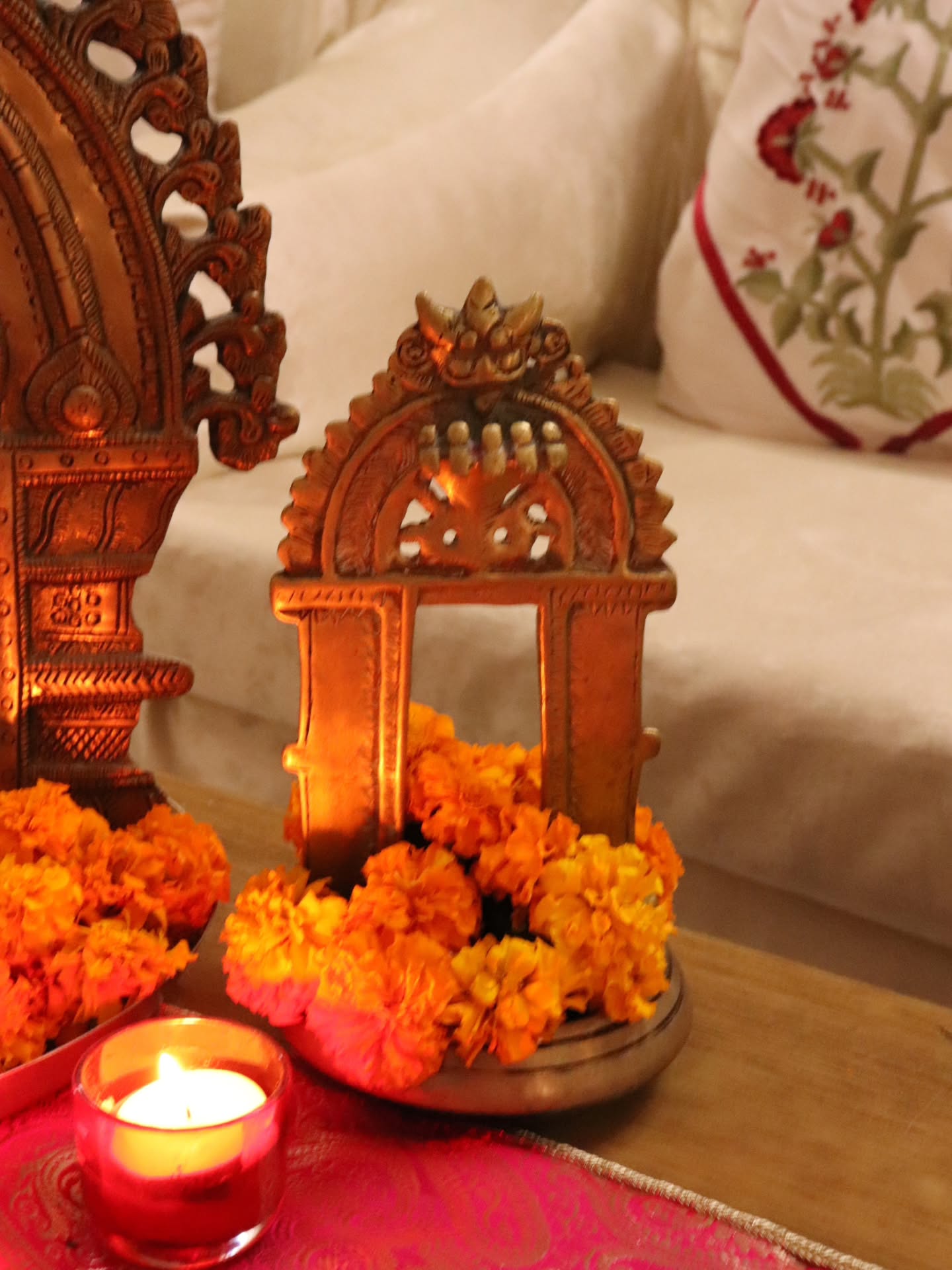 Kirtimukha & Naag Prabhavalli | Traditional Temple Décor
