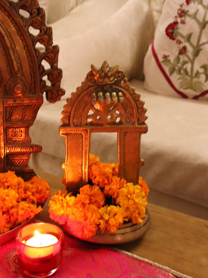 Kirtimukha & Naag Prabhavalli | Traditional Temple Décor