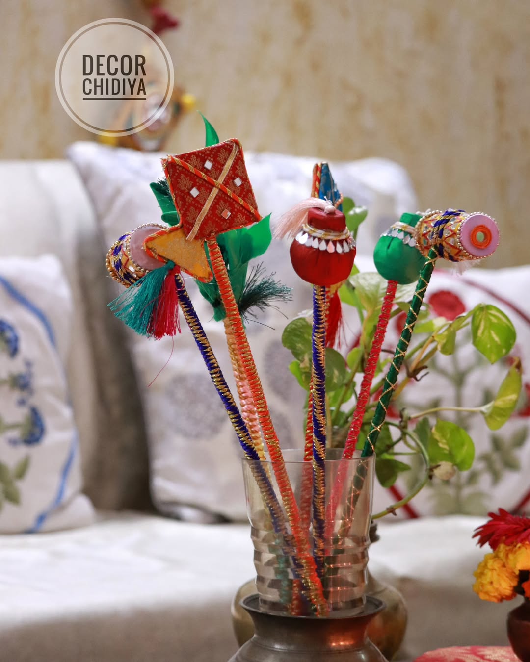 Kite and dholki  Bunch (Set of 10)