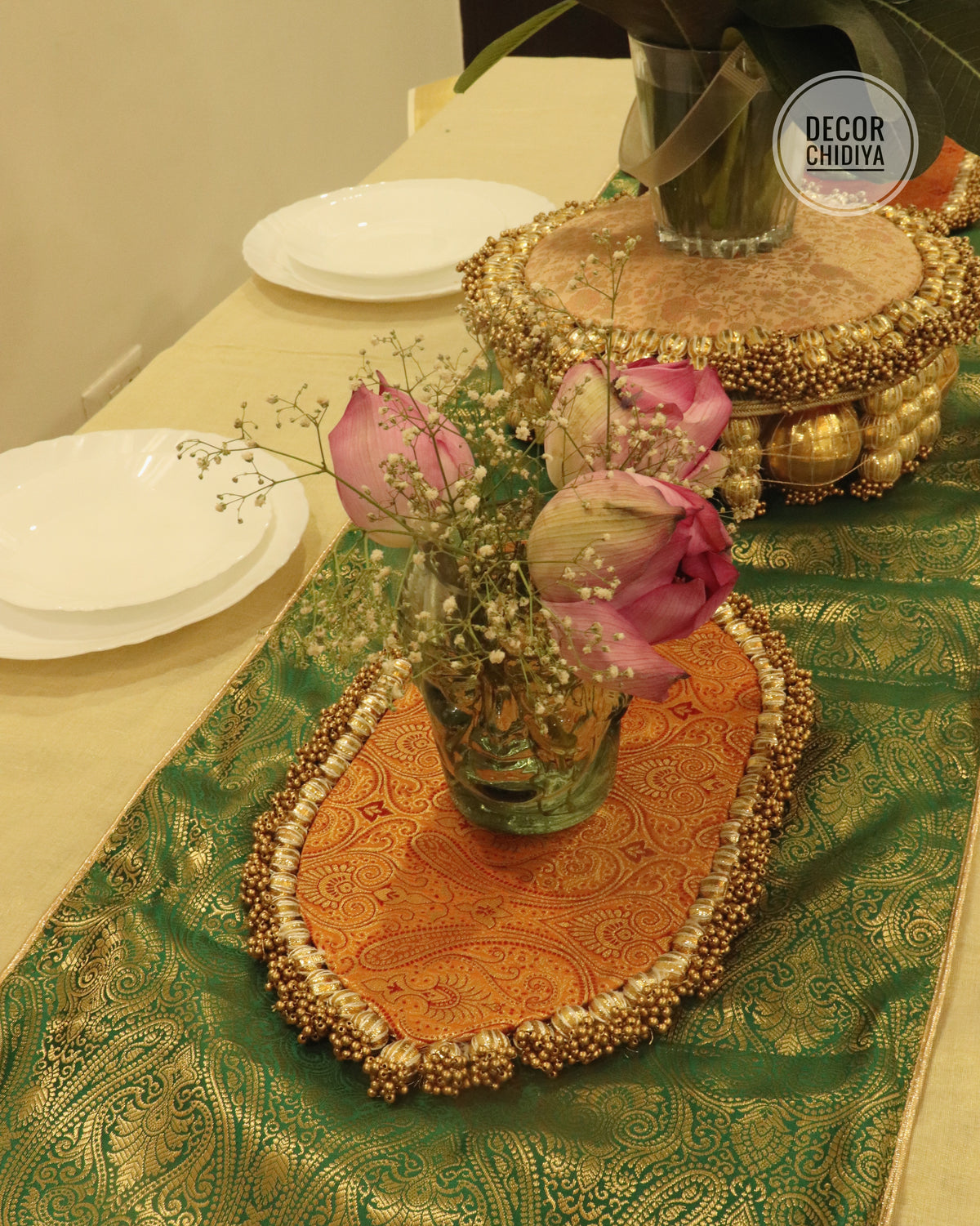 Kolam Table Edit - Dinning tablescape theme set