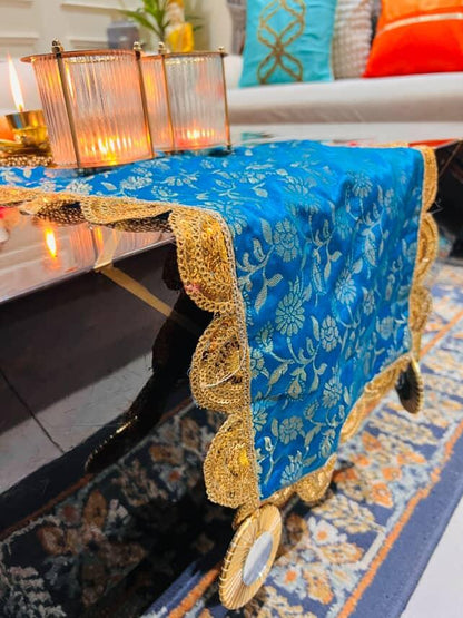 Blue Bliss Coffee Table Decor Set – 3 Pc | Decor_by_dimpykaur x Decor Chidiya